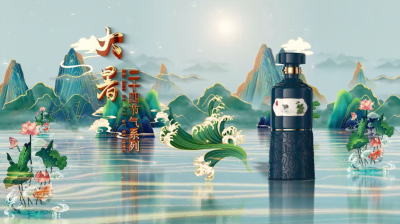 天朝上品文創作品——二十四節氣系列“夏之夢”【大暑】正式發布